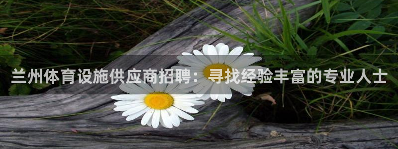 意昂体育3平台APP：兰州体育设施供应商招聘：寻找经