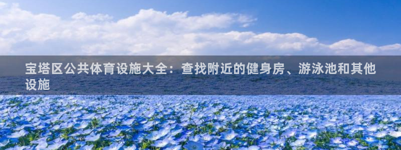 意昂3娱乐代理怎么样：宝塔区公共体育设施大全：查找附