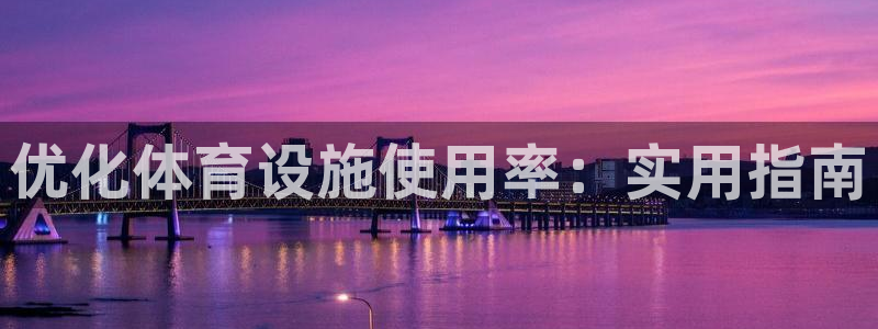 意昂3集团官网首页网址：优化体育设施使用率：实用指南