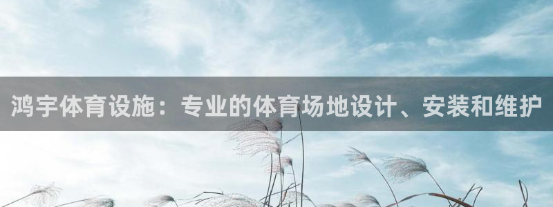 意昂3娱乐代理怎么样：鸿宇体育设施：专业的体育场地设