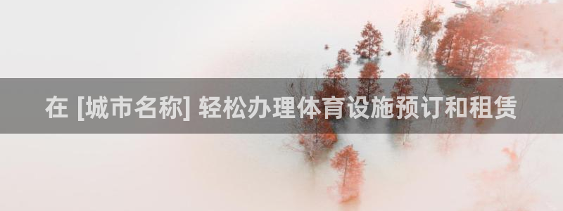 意昂体育3招商：在 [城市名称] 轻松办理体育设施预