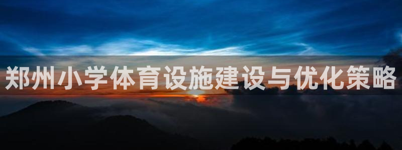 意昂3官网：郑州小学体育设施建设与优化策略